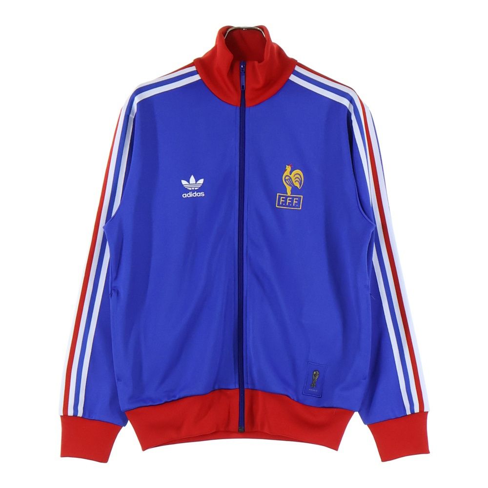 adidas アディダス 00s FRANCE FIFA WORLD CAP TRACK JACKET フランス代表 ワールドカップ トラックジャケット ジップアップジャケット ジャージ ブルー AK9001