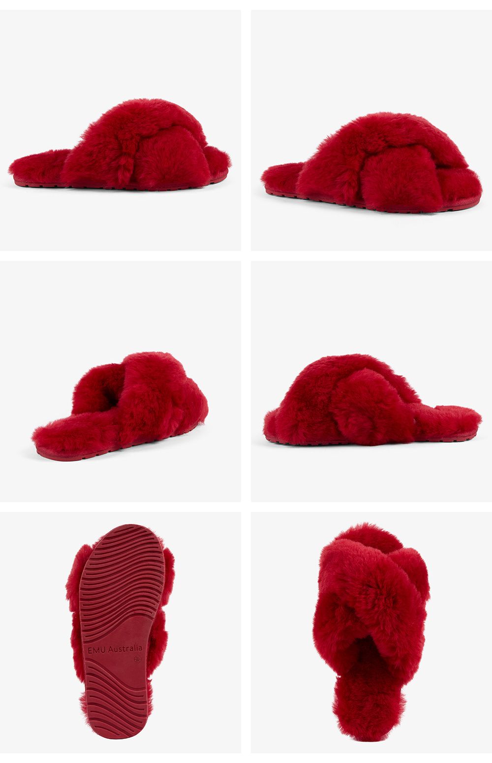 取扱店･ EMU Australia サンダル レディース メイベリー W11573 エミュ オーストラリア Mayberry スリッパ ファー ムートン