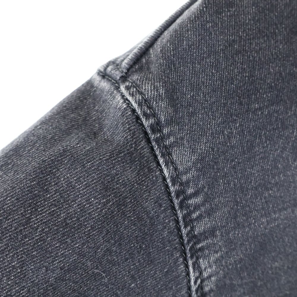 ジップアップデニムフーディ パーカー