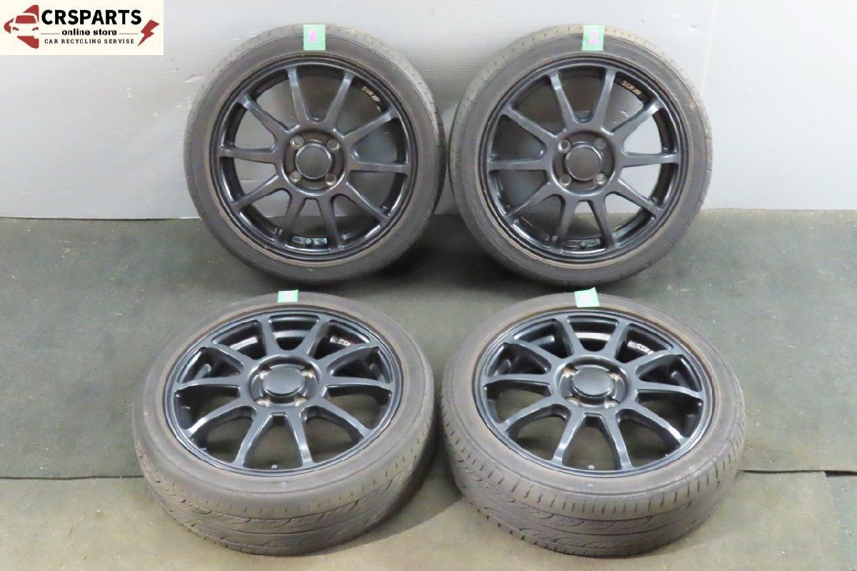 SSR GTV 02 15インチ 4 5 J 43 H 100 PCD ホイール タイヤ No 13908