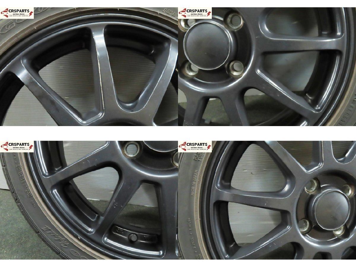  SSR GTV 02 15インチ 4 5 J 43 H 100 PCD ホイール タイヤ No 13908 15インチ タイヤ ホイールセット