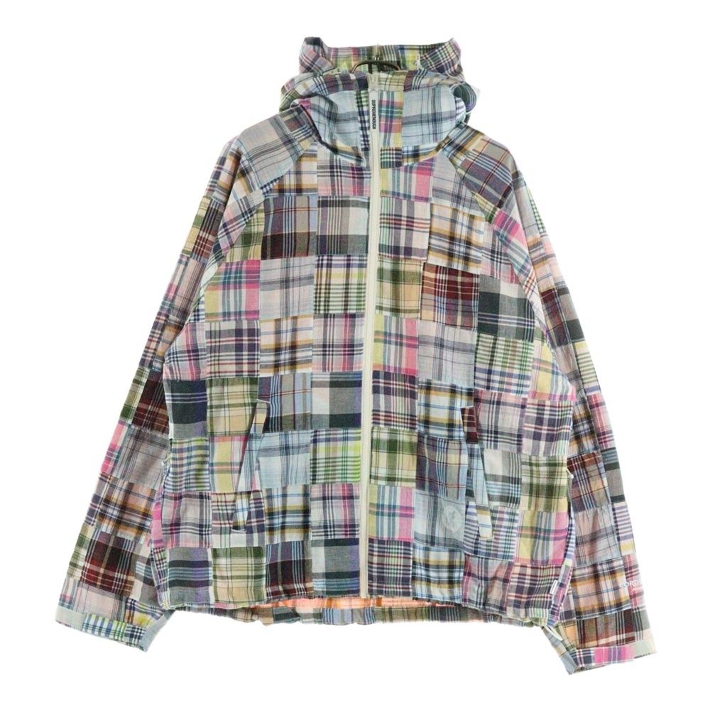 SUPREME シュプリーム ×GOODENOUGH Patch Hooded Jacket グットイナフ パッチワーク フーデッドジャケット マルチ