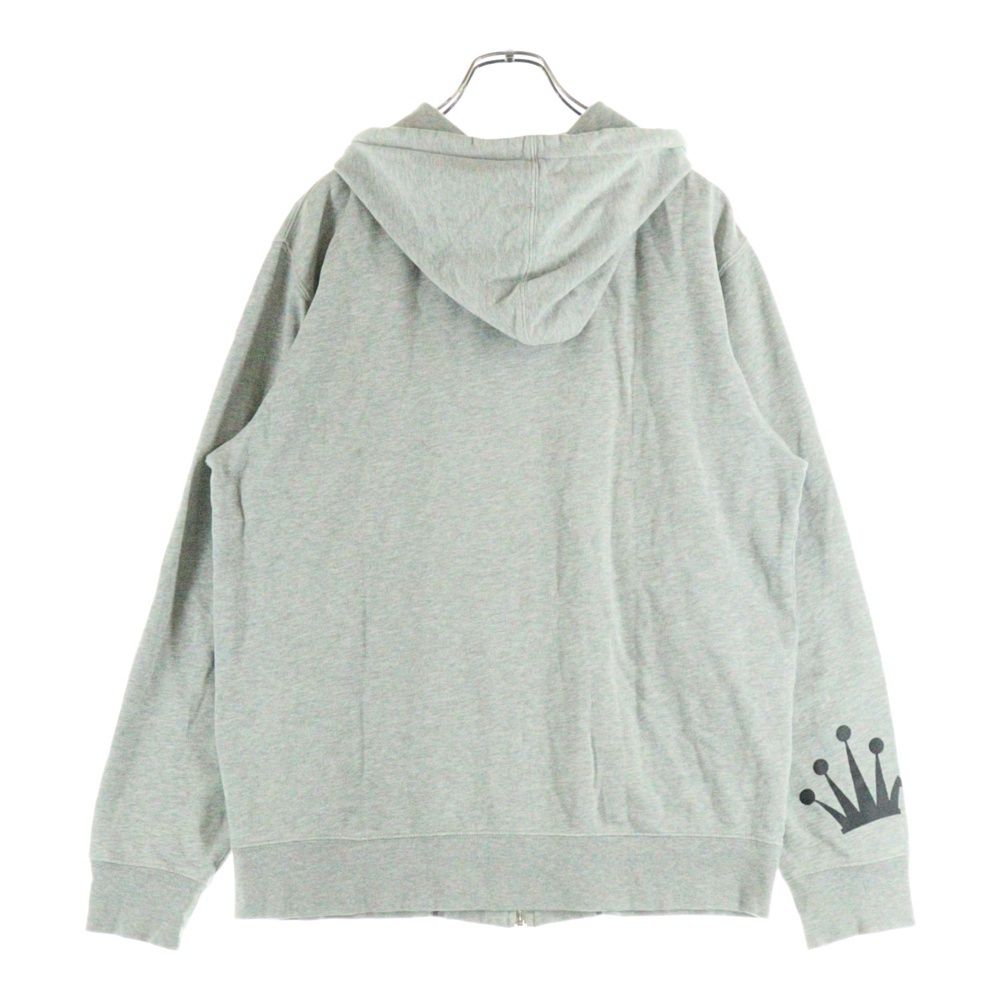 専用！00s OLD STUSSY ステューシー 両面ロゴ スウェット パーカー STUSSY (ステューシー) 00S ロゴプリント ジップアップ フーディ