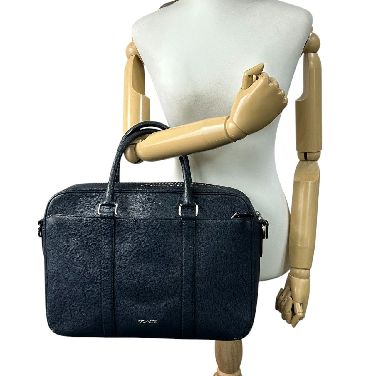 ●未使用級●　コーチ　59057　オールレザー　2way　ビジネスバッグ　タグ付 ○未使用級○ コーチ 59057 オールレザー 2way ビジネスバッグ