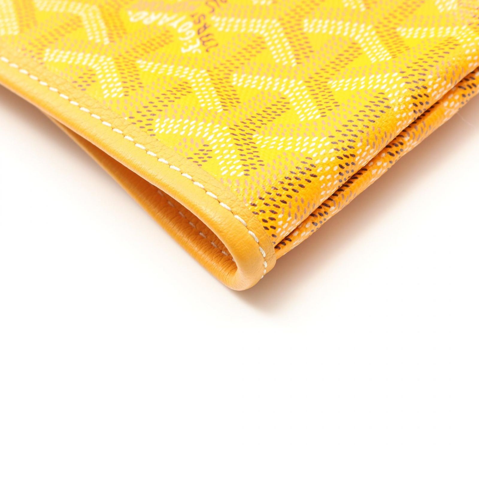 ゴヤール GOYARD トートバッグ サンルイPM イエロー PVCコーティング 