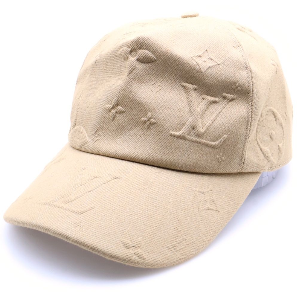 LOUIS VUITTON ルイヴィトン モノグラム コンスタレーション ベースボール キャップ 帽子 ベージュ M7098L WA1213