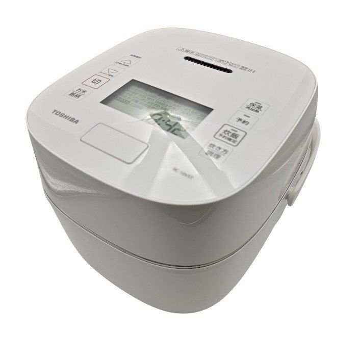 TOSHIBA 東芝 5 5合 真空圧力IHジャー炊飯器 炎匠炊き RC 10 VST W H４