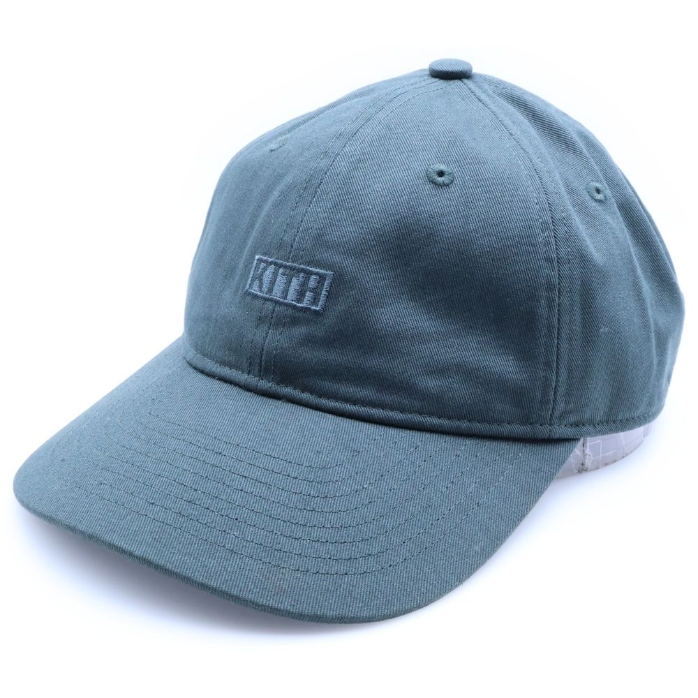 KITH キス LOGO CAP フロントロゴ刺繍 6パネルキャップ 帽子 グリーン