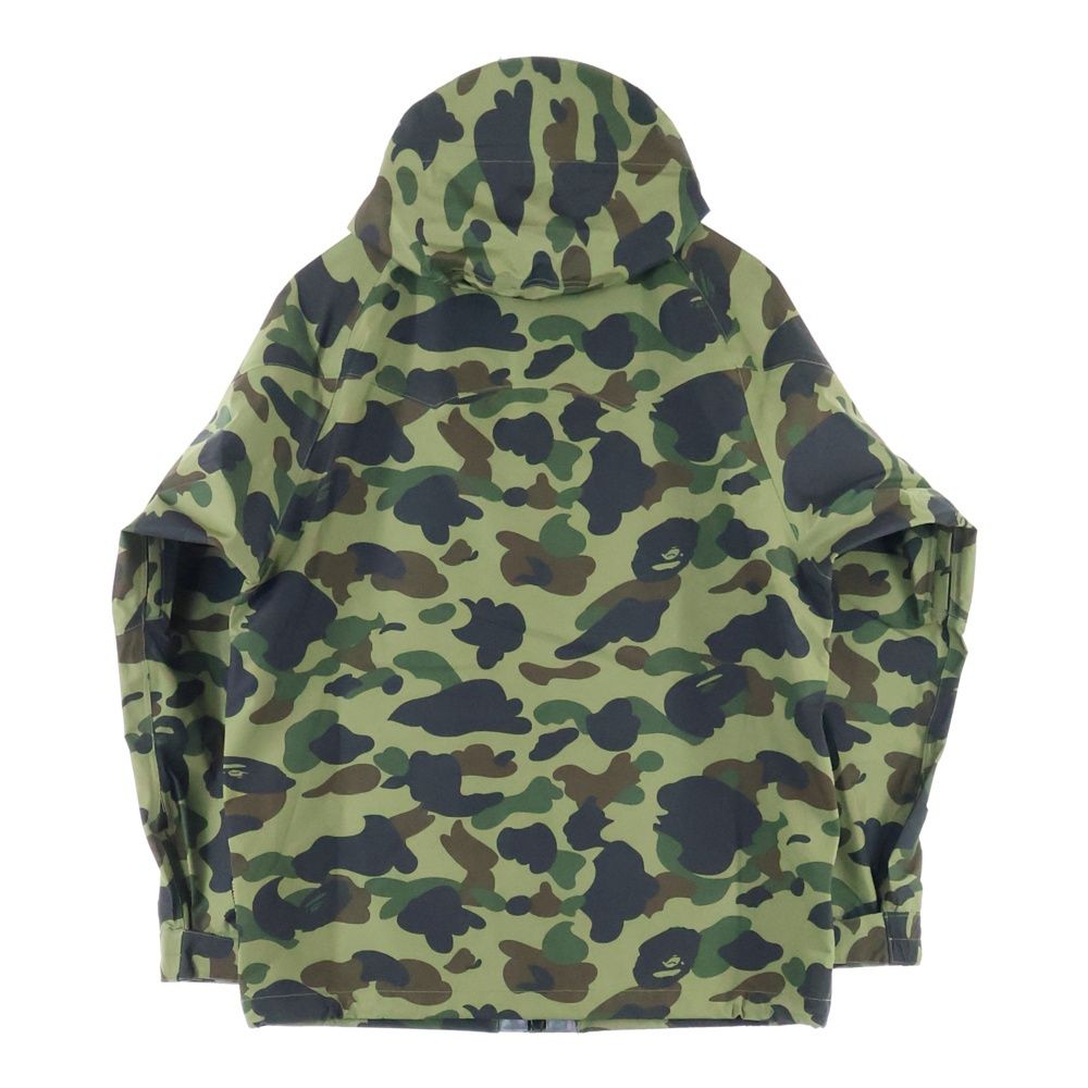 A BATHING APE アベイシングエイプ Gore-Tex 1st CAMO SNOWBOARD JACKET ゴアテックス ファーストカモ スノーボードジャケット グリーン 0ZXLJM003401P