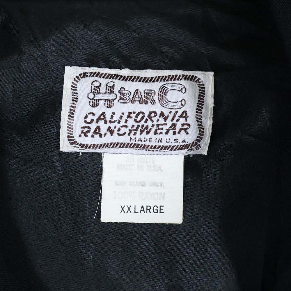 HBARC (エイチバーシー) 60S VINTAGE WESTERN JACKET RAYON ウエスタン
