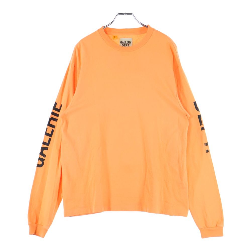 GALLERY DEPT. ギャラリーデプト Arm Logo L S Tee アームロゴ 長袖Tシャツ ロンT オレンジ