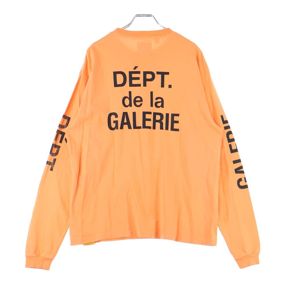 GALLERY DEPT. ギャラリーデプト Arm Logo L S Tee アームロゴ 長袖Tシャツ ロンT オレンジ