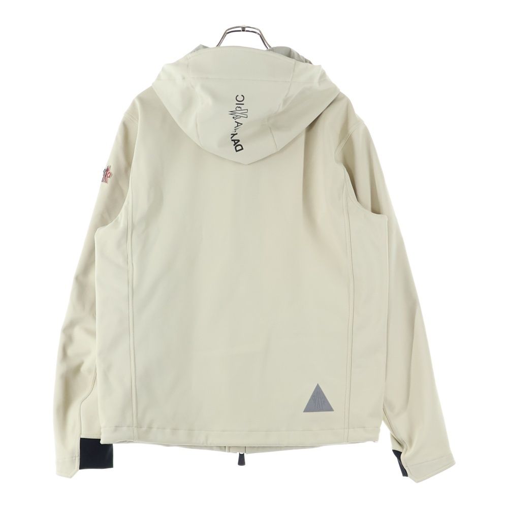 MONCLER GRENOBLE モンクレールグルノーブル 24AW CORMET コーメット ロゴ 止水ジップ フーデッド フリースジャケット ベージュ J20971A00011 59701