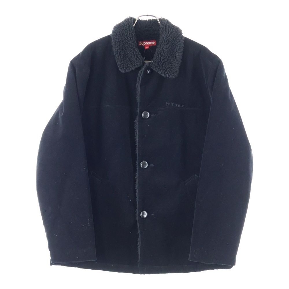 SUPREME シュプリーム 24AW Kindermann Uncut Corduroy Car Coat キンダーマン アンカット コーデュロイ カーコート ジャケット ブラック