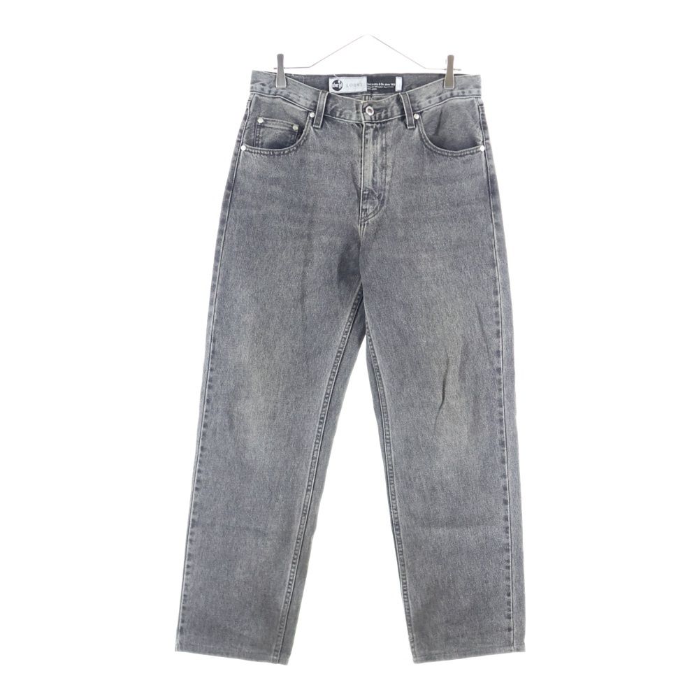 Levi's (リーバイス) SILBERTAB シルバータブ ルーズフィット ジップフライ ストレートデニムパンツ PC9-A3421-0000 ブラック