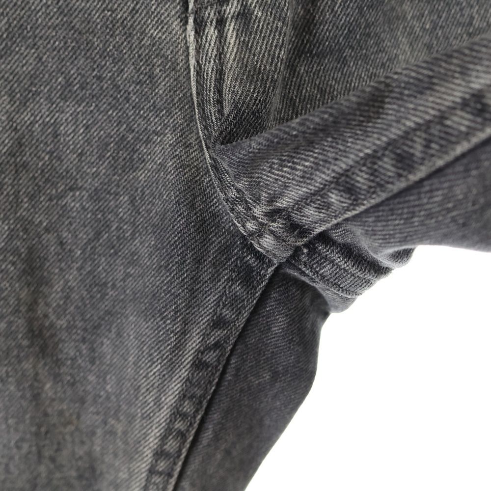 Levi's (リーバイス) SILBERTAB シルバータブ ルーズフィット ジップフライ ストレートデニムパンツ PC9-A3421-0000 ブラック