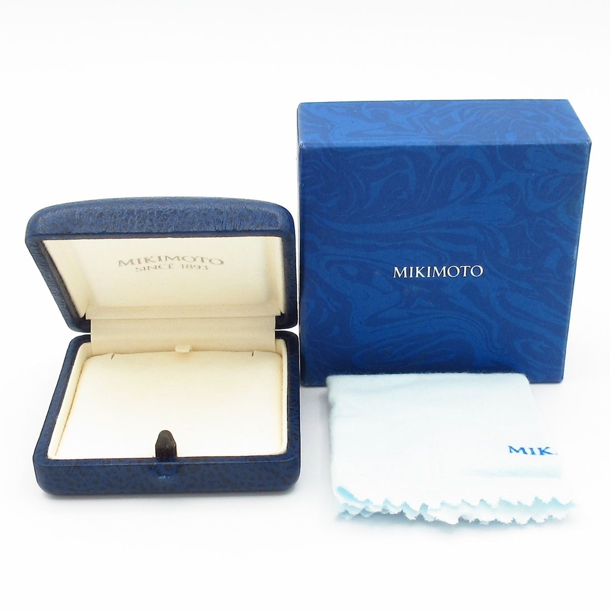  mikimoto ミキモト ペンダントトップ - K 18 WG×ダイヤモンド×パール クローバー その他 アクセサリー