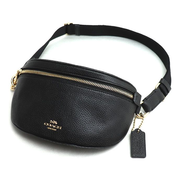 COACH コーチ ベルトバッグ ウエストバッグ ブラック 39939 レディース