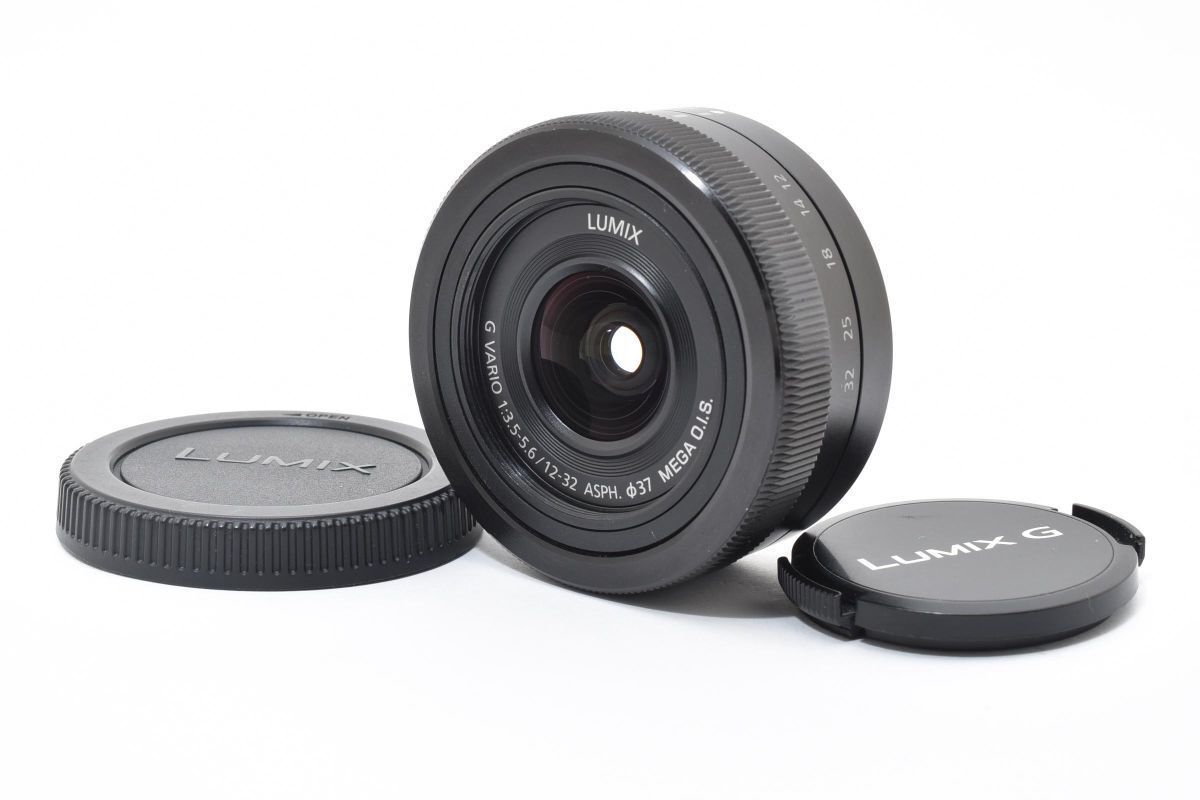 Panasonic LUMIX G VARIO 12-32mm F3.5-5.6 ASPH. MEGA O.I.S. H-FS12032-K ブラック AYM4773 113
