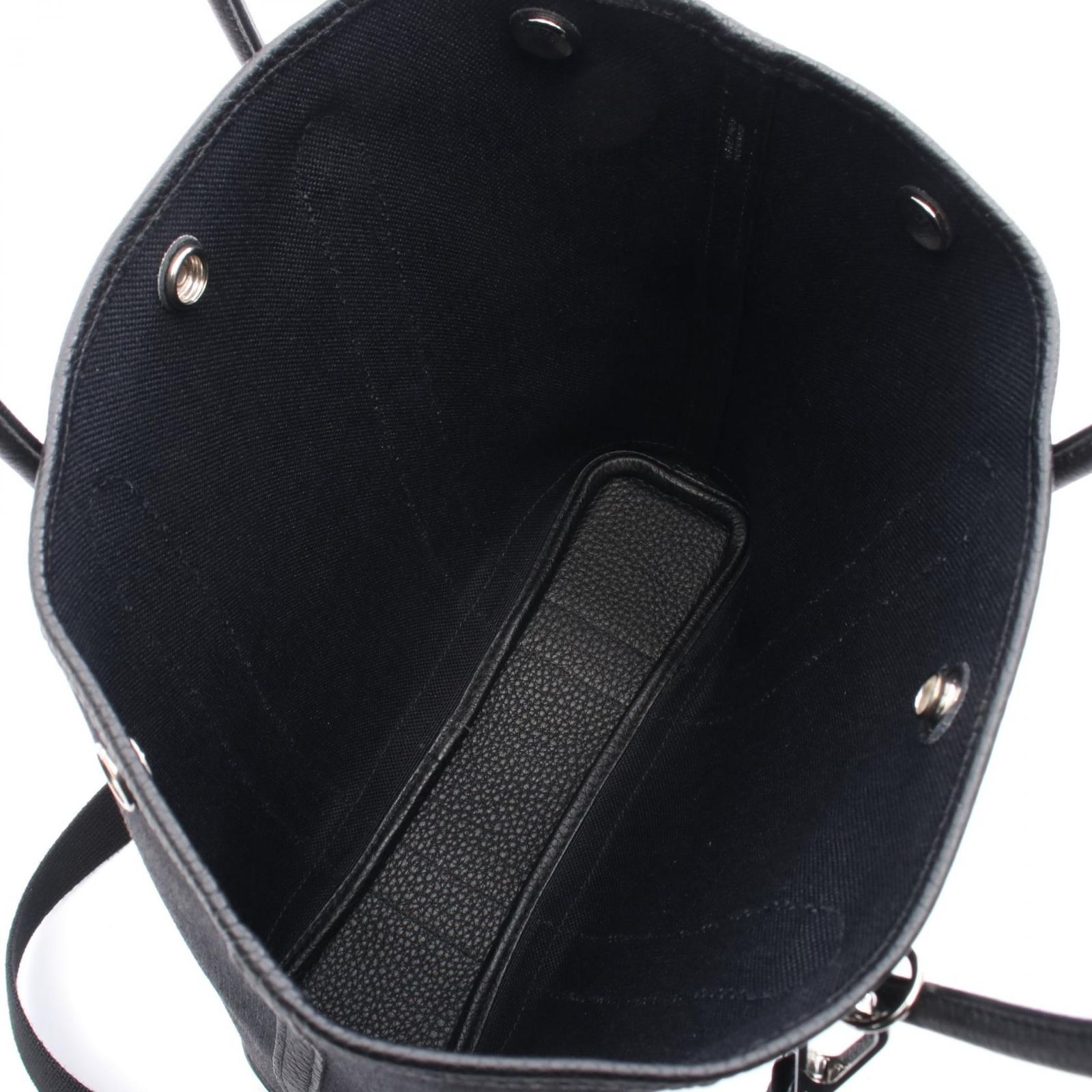 エルメス HERMES トートバッグ ガーデンファイルPM ブラック