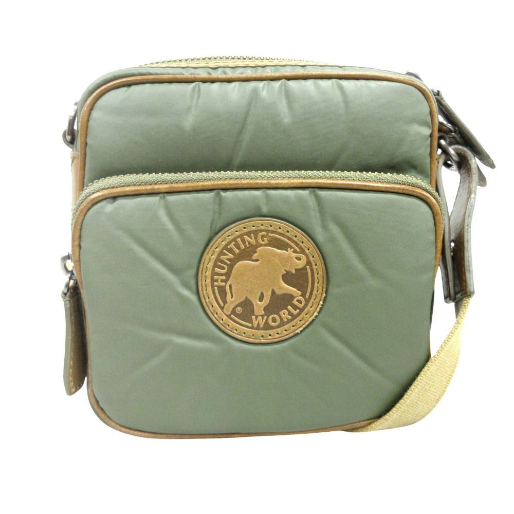 美品 HUNTING WORLD ハンティングワールド バチュークロス ショルダー