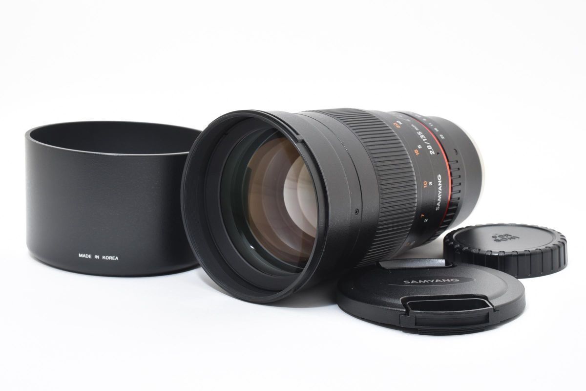 上品 SAMYANG 135mm F2.0 ED UMC ソニーEマウント AYM4788 273