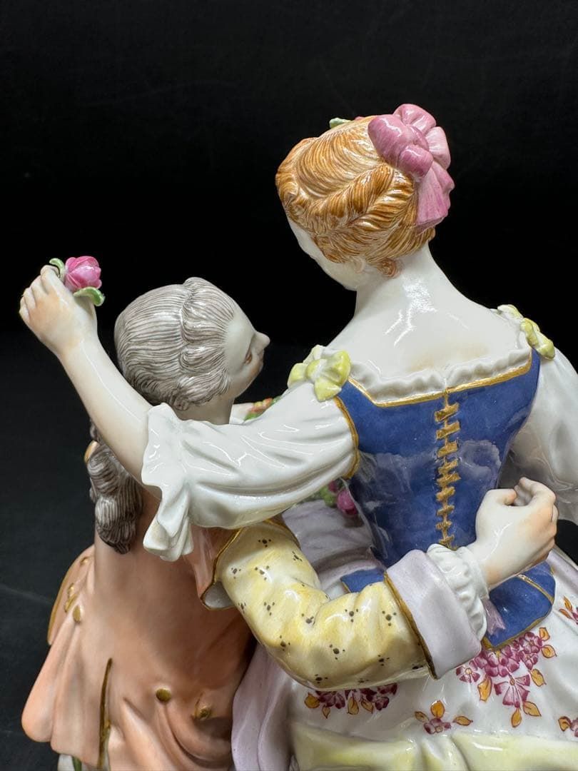 マイセン 羊飼いの男女