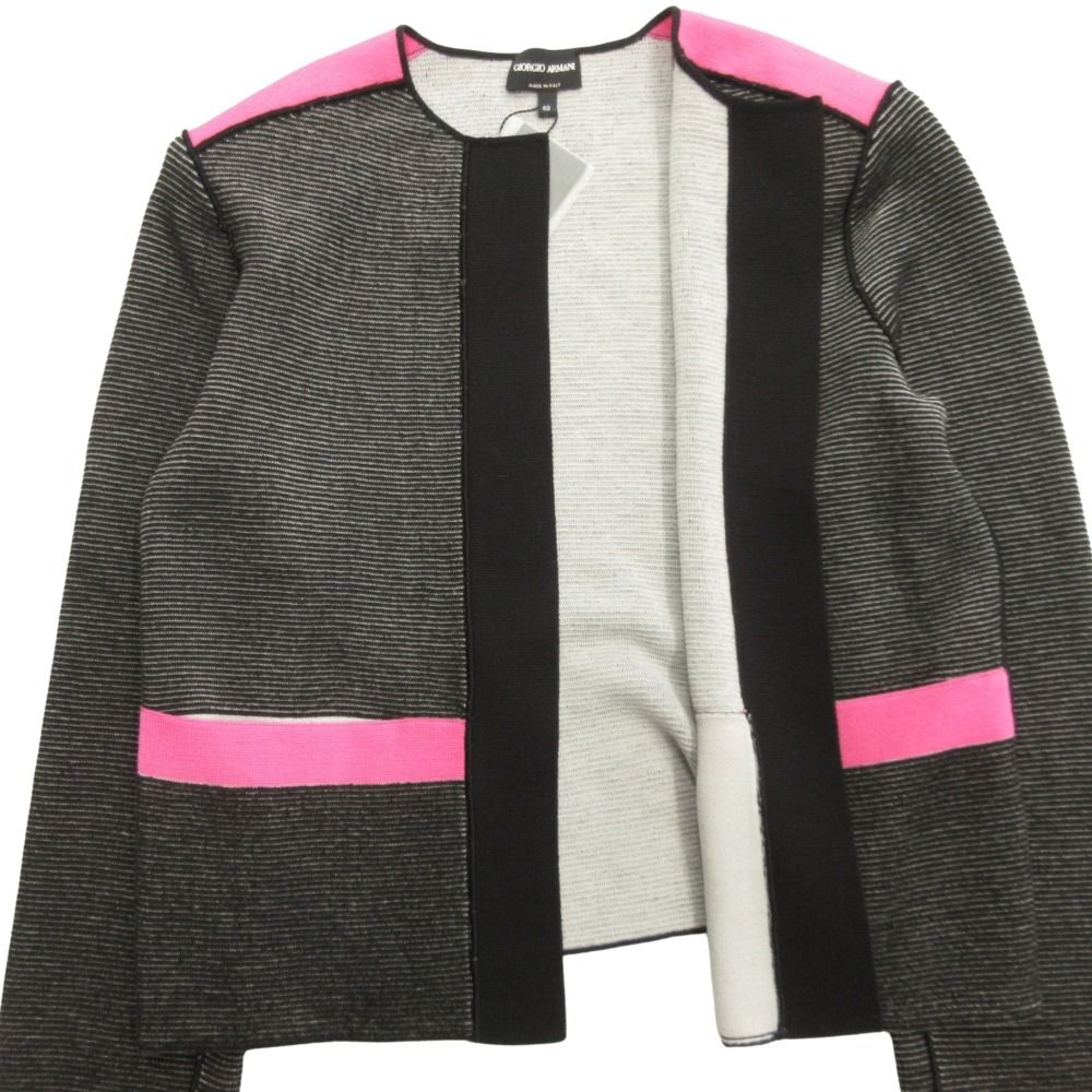 未使用 GIORGIO ARMANI ジョルジオアルマーニ カーディガン ニット