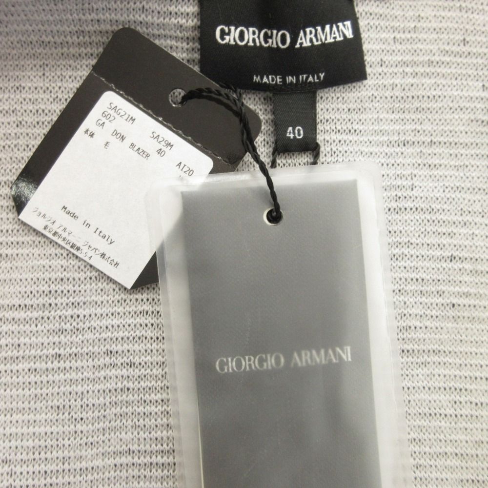 未使用 GIORGIO ARMANI ジョルジオアルマーニ カーディガン ニット