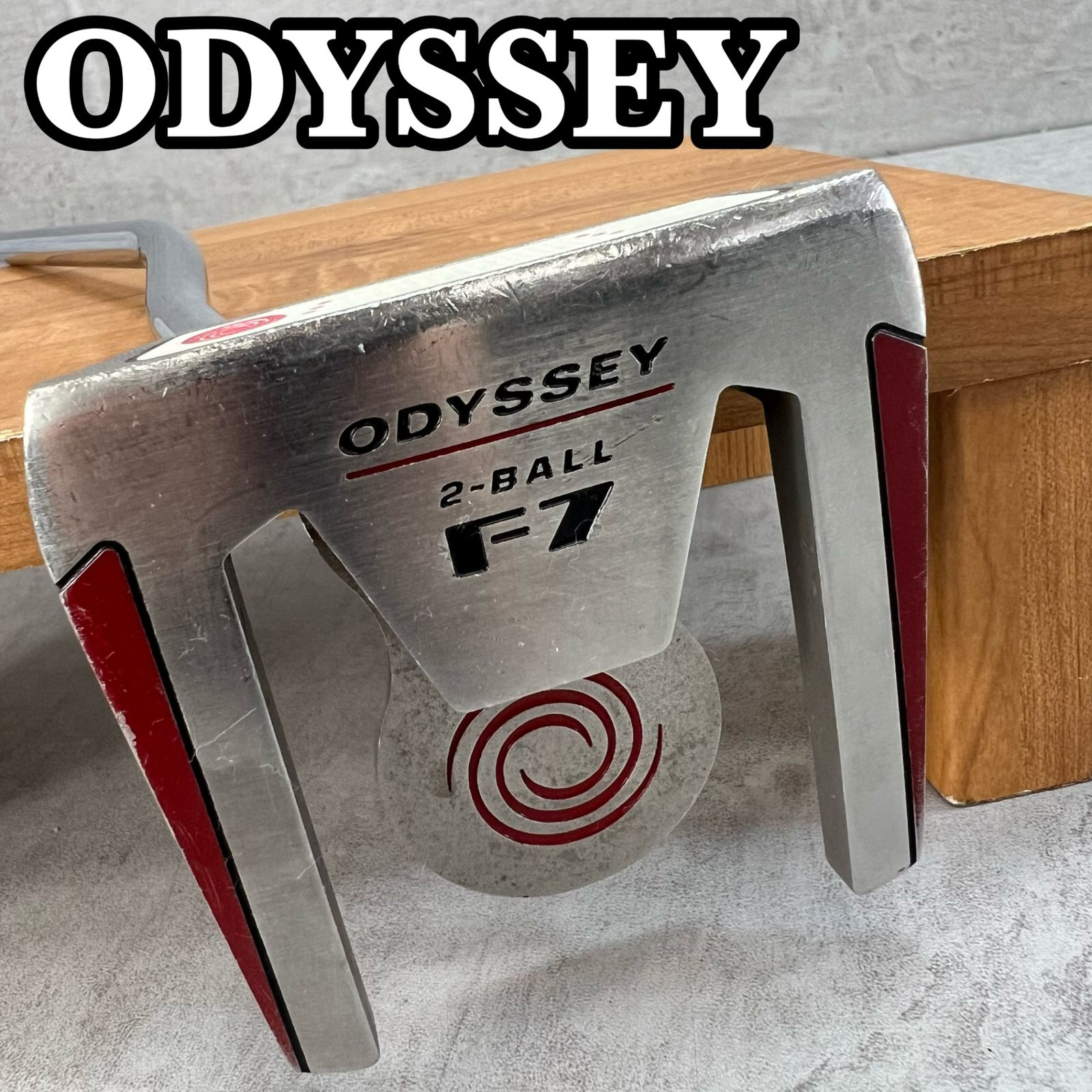 レフティー オデッセイ 2ボール F7 メンズゴルフ パター 左利き用 ODYSSEY ネオマレット型