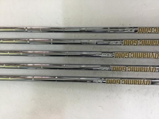 中古】 ミズノ JPX 923 FORGED 5S アイアンセット IR Dynamic Gold 105