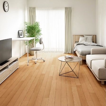 sangetsu 床タイル 複層ビニル床タイル スピンオーク 型番 WD-2034N ウッド アウトレット品 3ケース