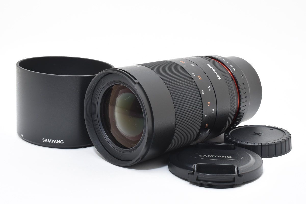 上 SAMYANG 100mm F2.8 ED UMC MACRO Xマウント AYM4814 184