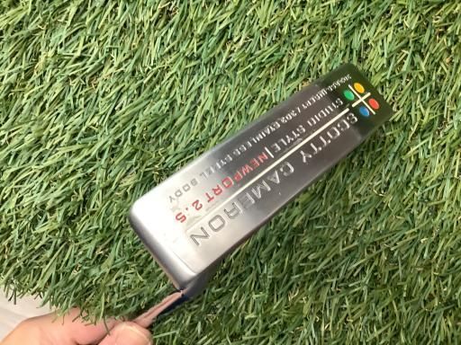 タイトリスト SCOTTY CAMERON STUDIO STYLE NEWPORT 2.5 330G 35インチ パター PT スチール フレックスその他 メンズ 男性用 右利き 右用 Bランク ゴルフクラブ