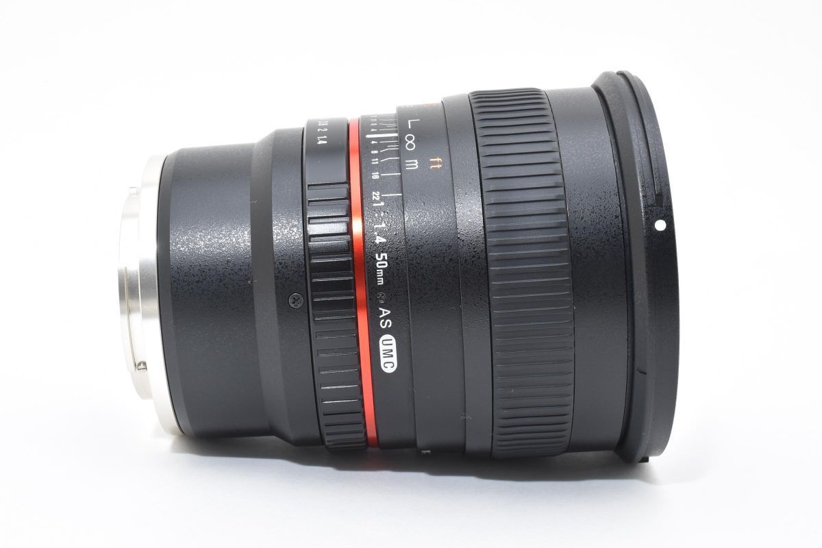  上品 SAMYANG 50 mm F 1 4 AS UMC ソニーEマウント AYM 4815 140 レンズ(単焦点) カメラ