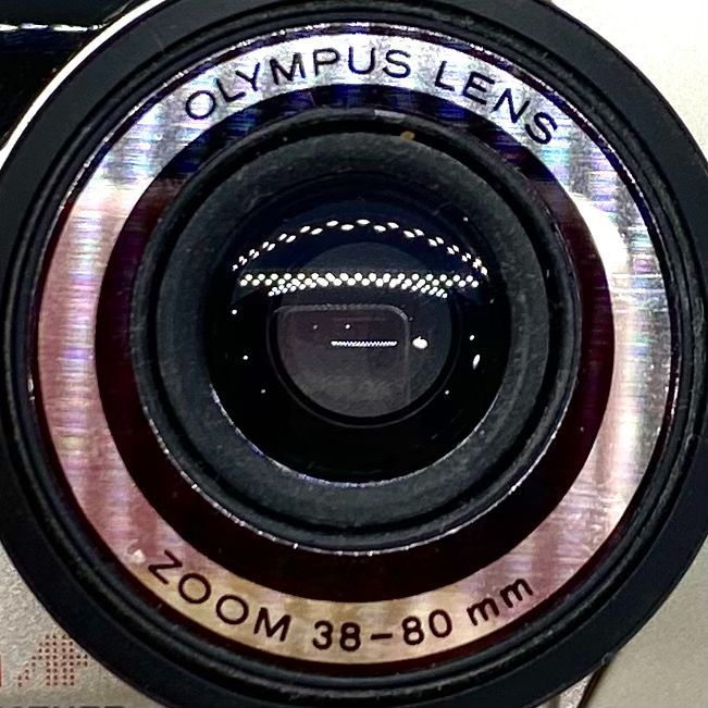 通電確認OLYMPUS μ[mju:]-II 80 VF フィルムカメラ 通電確認済み オリンパス μ[mju:] II 80 VF フィルムカメラ 【公式通販】