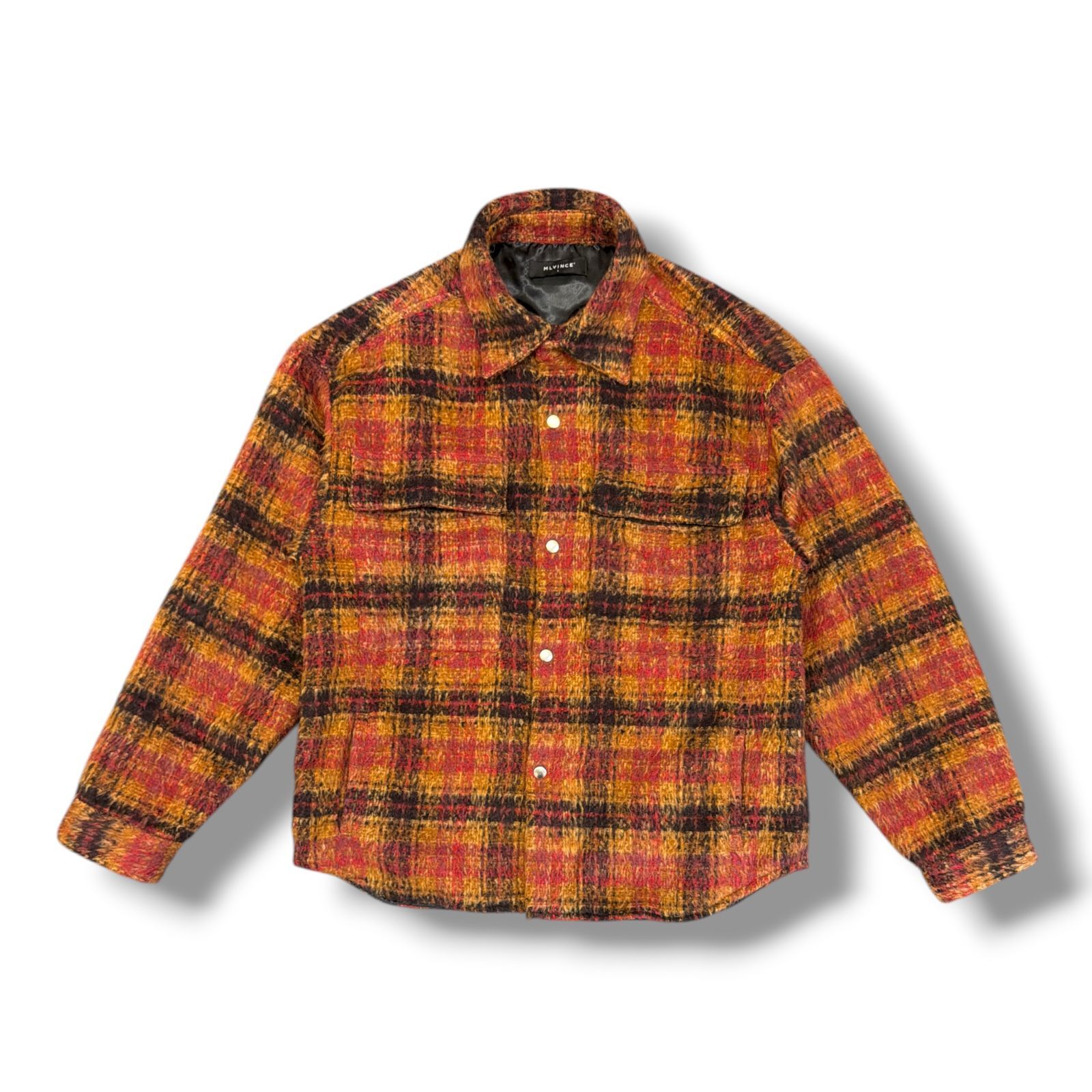 DECEMBERMAY 長袖シャツ ネイビー/オレンジ DECEMBERMAY 長袖シャツ ネイビー/オレンジ ネイビーオレンジ 色