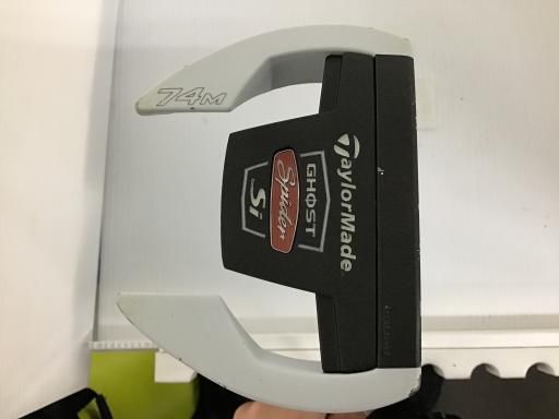 テーラーメイド GHOST Spider Si 74M 34インチ パター PT スチール フレックスその他 メンズ 男性用 右利き 右用 Cランク ゴルフクラブ