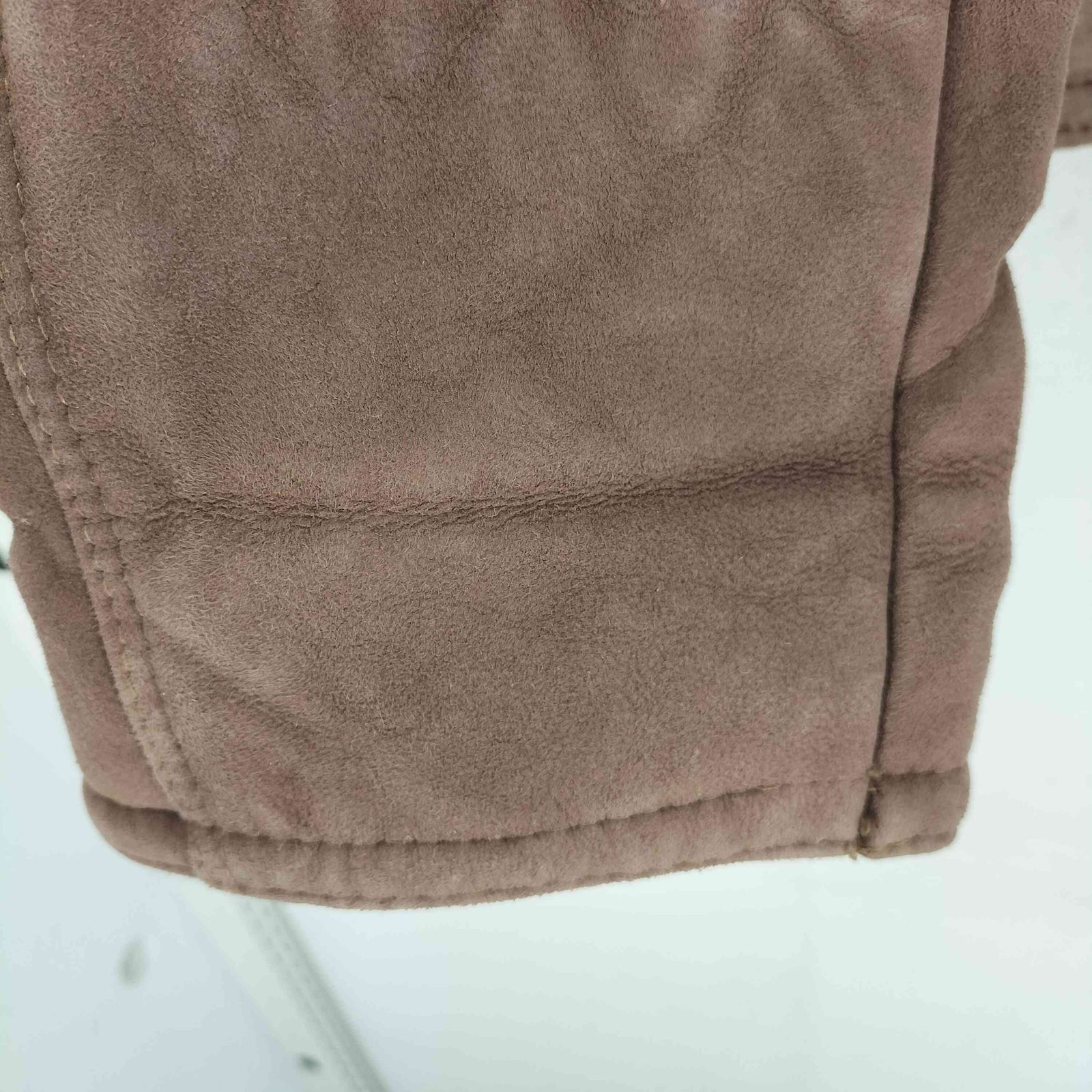 ユーズドフルギ USED古着 ブルガリア製 ムートンジャケット レディース