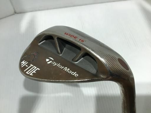 【】 テーラーメイド Taylor Made MILLED GRIND HI-TOE BIG FOOT 58°/15° ウェッジ WG 純正特注シャフト (フレックスS) メンズ 男性用 右利き 右用 Cランク ゴルフクラブ