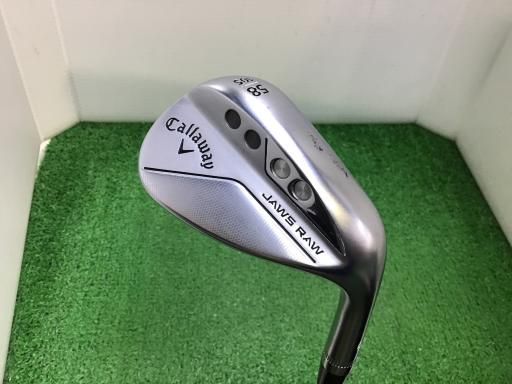 キャロウェイ JAWS RAW クロムメッキ 58° 10°S ウェッジ WG リシャフト フレックスその他 メンズ 男性用 右利き 右用 Cランク ゴルフクラブ