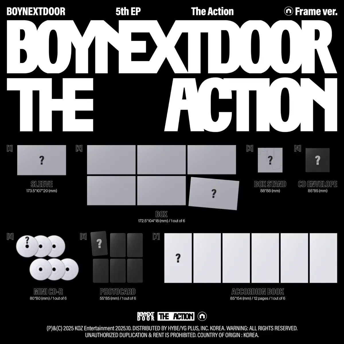 BOYNEXTDOOR(ボイネク) THE ACTION アルバム 出品 - メルカリ
