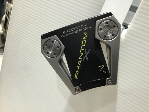 タイトリスト SCOTTY CAMERON PHANTOM X 7.5 33インチ パター PT スチール フレックスその他 メンズ 男性用 右利き 右用 Bランク ゴルフクラブ