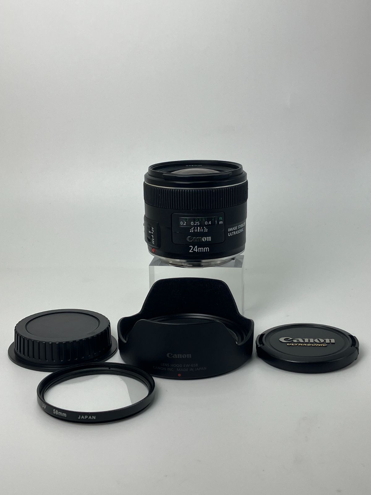 返品保証 動作 済 Canon EF 24mm F2.8 IS USM