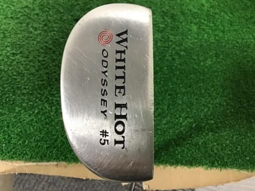 オデッセイ WHITE HOT 5 33インチ パター PT スチール フレックスその他 メンズ 男性用 右利き 右用 Dランク ゴルフクラブ