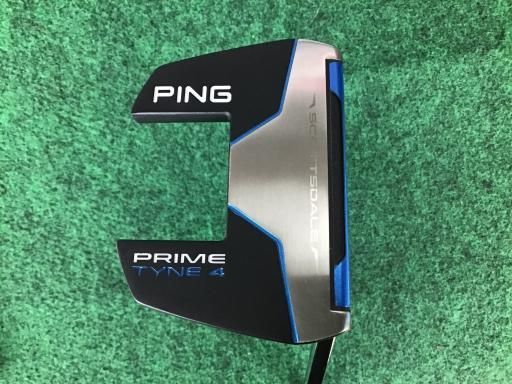 ピン Scottsdale PRIME TYNE 4 2025 34.5インチ PP58 パター PT スチール フレックスその他 メンズ 男性用 右利き 右用 Bランク ゴルフクラブ