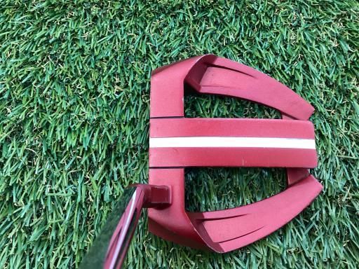 オデッセイ O WORKS RED MARXMAN S 35インチ パター PT スチール フレックスその他 メンズ 男性用 右利き 右用 Cランク ゴルフクラブ