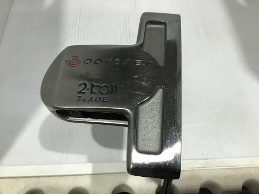 オデッセイ WHITE HOT 2 BALL BLADE 34インチ パター PT スチール フレックスその他 メンズ 男性用 右利き 右用 Dランク ゴルフクラブ