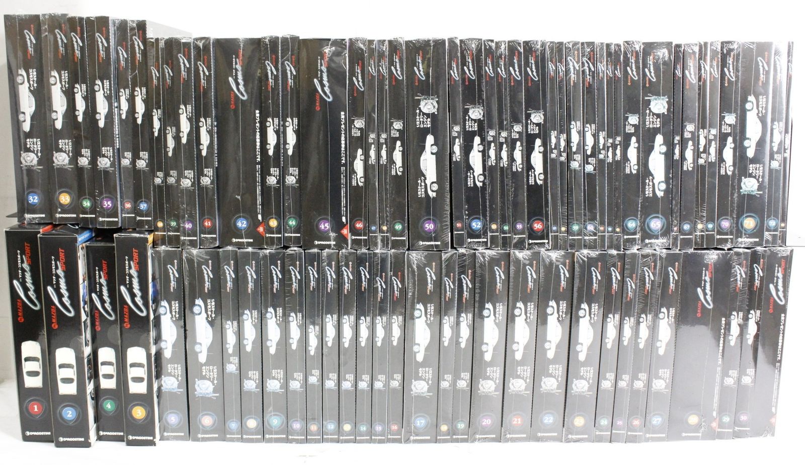 デアゴスティーニ マツダ コスモスポーツ ロータリーエンジン 1 100巻 バインダー 付き フィギュア 模型 ホビー D B 70 byebye