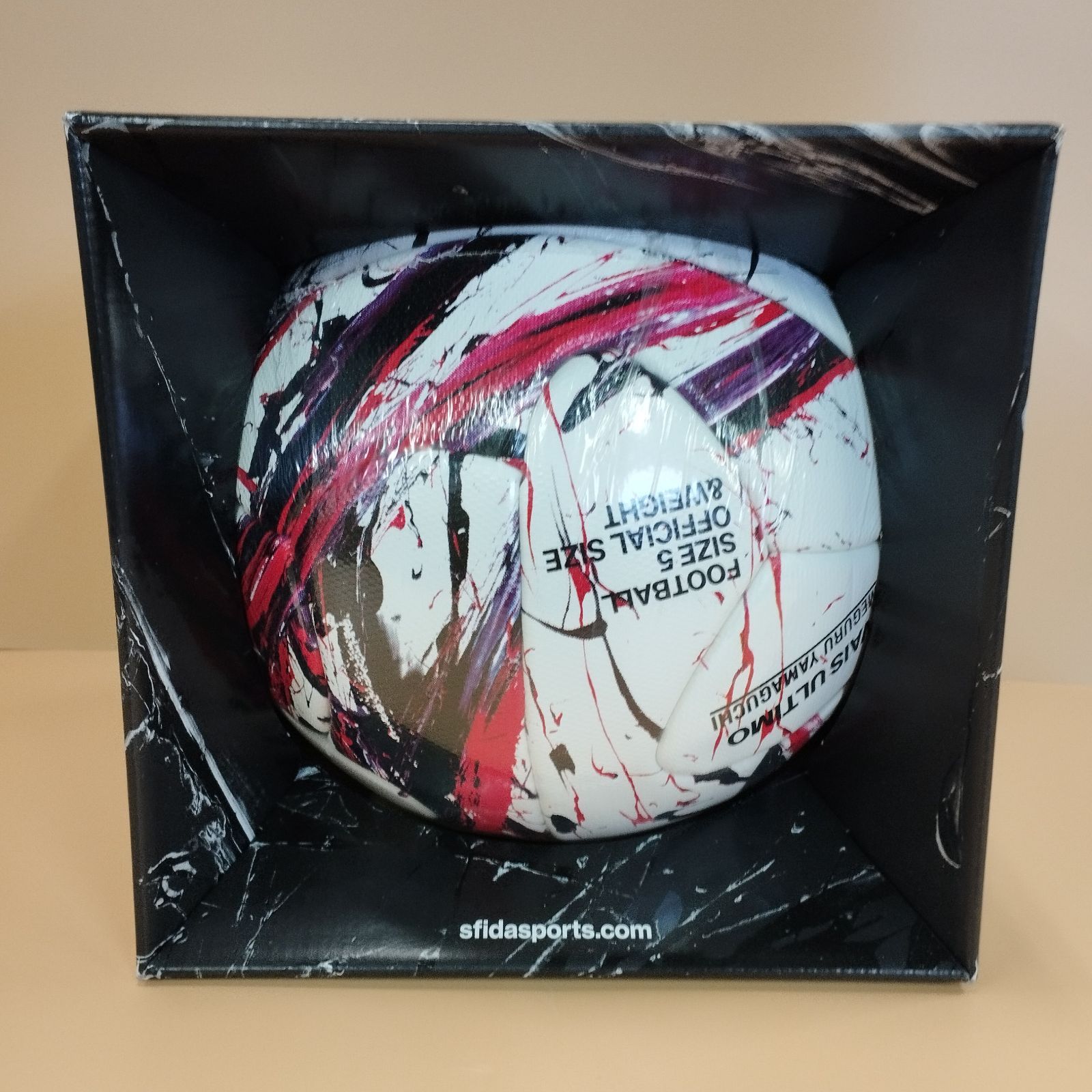 D 22330 スフィーダ SFIDA メンズ レディース VAIS ULTIMO PRO 5 SB-21 VU 01 WHT RED 検定球